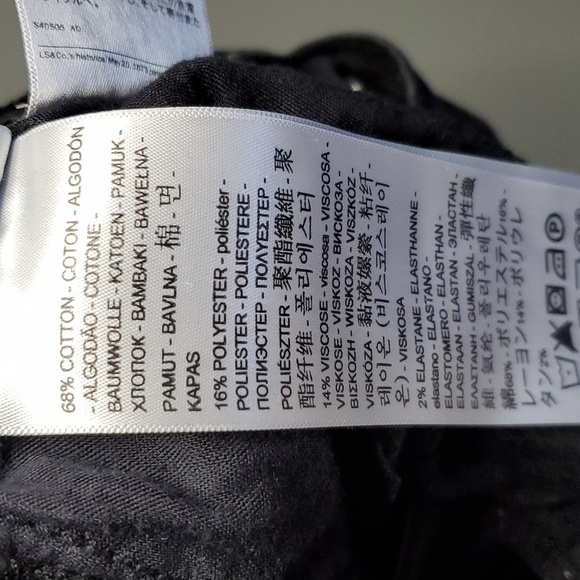 Levi's 711 black 32x30 super skinny jeans - Picture 7 of 8